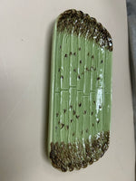 CERAMIC ASPARAGUS DISH