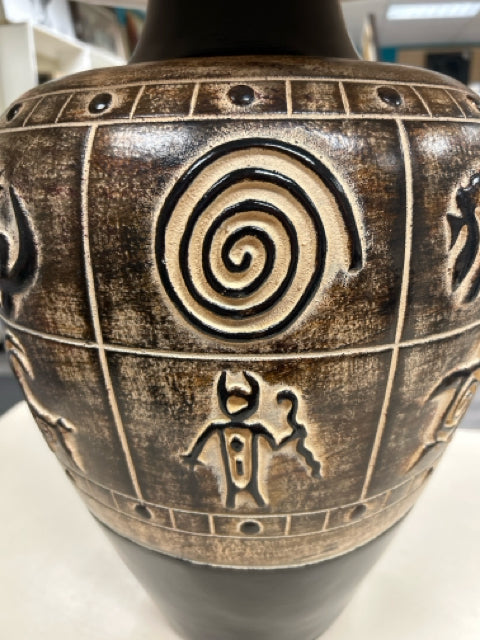 BROWN SOUTHWEST STYLE LAMP
