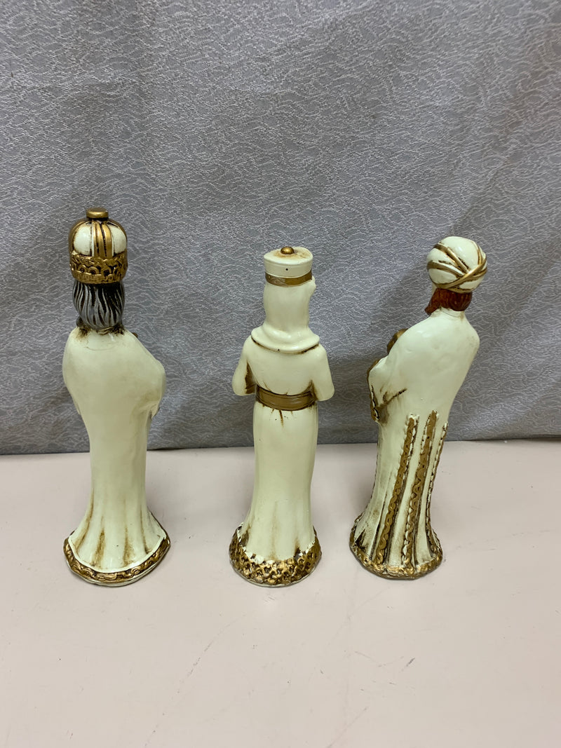 VINTAGE 3 WISE MEN FIGURINES