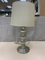 MERCURY GLASS BASE LAMP