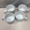 4 WHITE CUPS