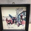 WINTER SCENE FRAMED ART