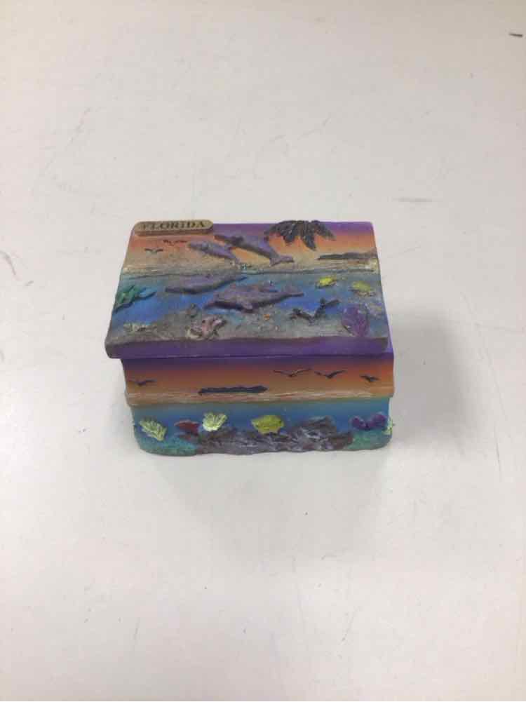 SMALL FLORIDA JEWELRY BOX