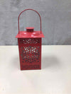 RED METAL LANTERN