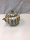 VINTAGE CERAMIC HAND PAINTED TEAPOT