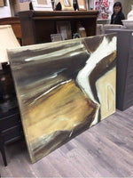XL GRAY TONE ABSTRACT CANVAS