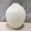 TEXTURED WHITE VASE