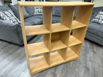 BLONDE 9-CUBBY STAND