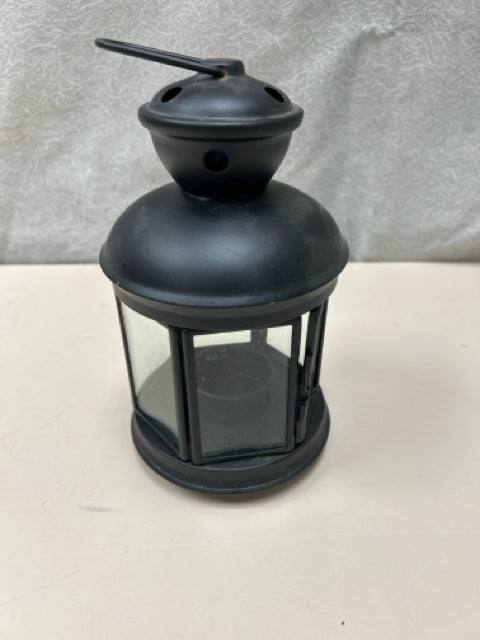 BLACK CANDLE LANTERN