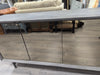 GLASS FRONT GRAY "LUKE" SIDEBOARD