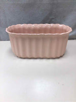 LARGE PINK CERAMIC PLANTER