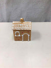 GINGERBREAD HOUSE LIDDED CONTAINER