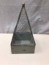 METAL WIRE HINGE  TRIANGLE TOP CONTAINER