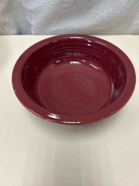 MAROON CERAMIC BOWL