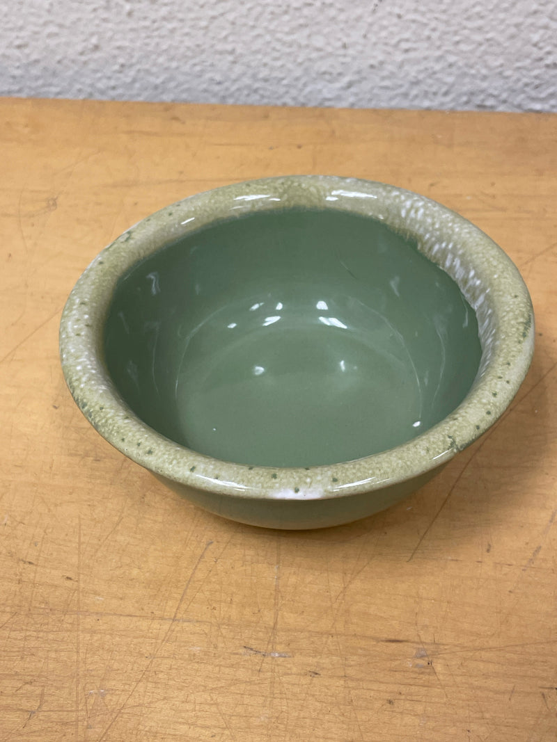GREEN CERAMIC BOWL