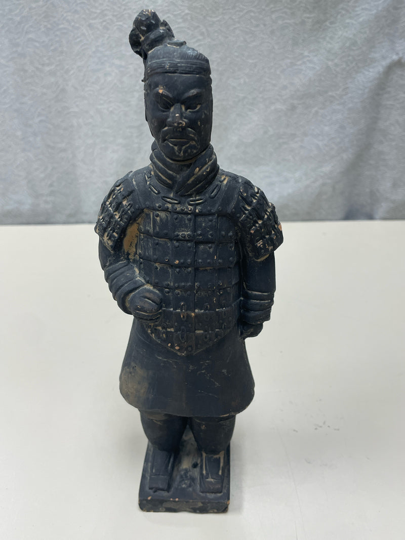 BLACK WOOD ASIAN FIGURINE