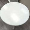 ROUND WHITE PEDESTAL TABLE