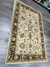 GREEN BLACK CREAM RUG