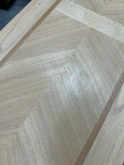 CANE DESIGN NATURAL/BLACK SOFA TABLE