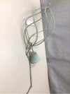 GREEN METAL HANGING BELL DIST.