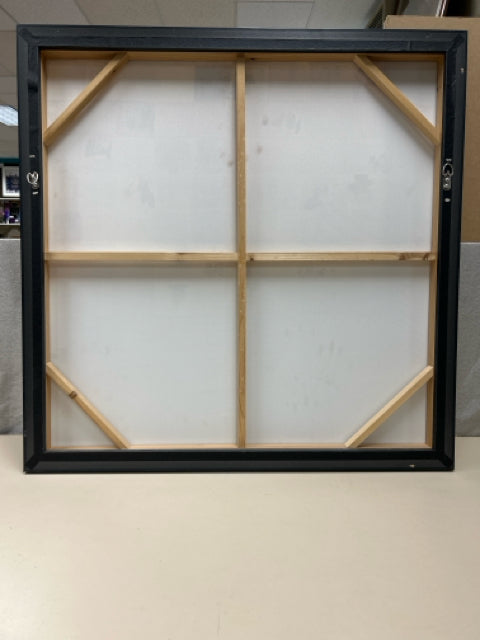 LARGE ABSTRACT SQUARES CANVAS
