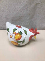 HEN FIGURINE W/STRAWBERRIES