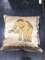 GOLD ELEPHANT PILLOW