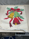 HANGING XMAS BELLS STITCHED
