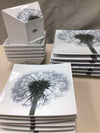 18 PIECE DANDELION DISH SET