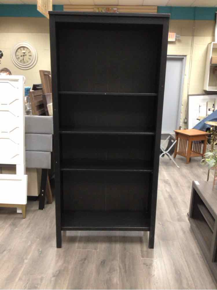 BLACK 4 TIER BOOKSHELF