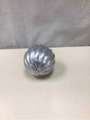 SILVER RIBBED BALL