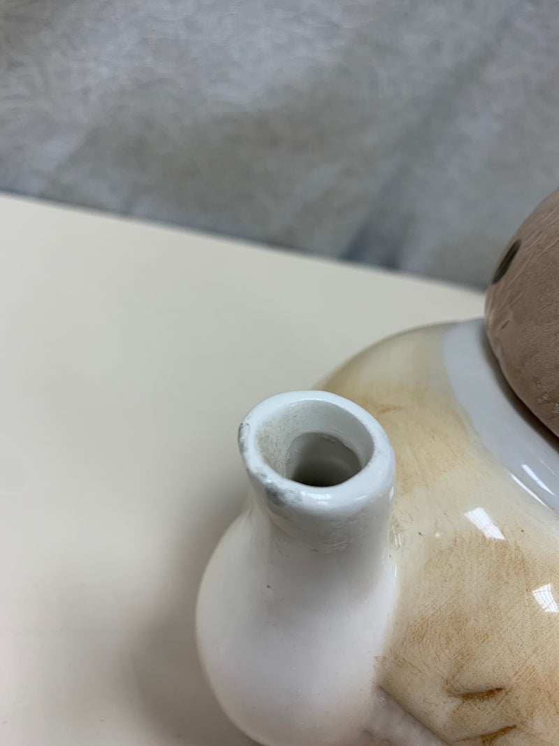 CERAMIC OWL TEA POT