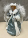 BLUE/WHITE ANGEL TREE TOPPER