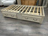 TAN TWIN STORAGE TRUNDLE
