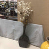 DARK BASE VASE W/FILLER