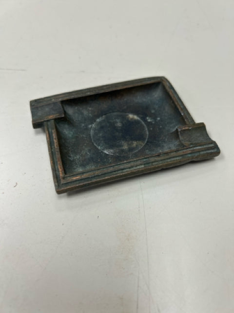 SQUARE COPPER ASHTRAY