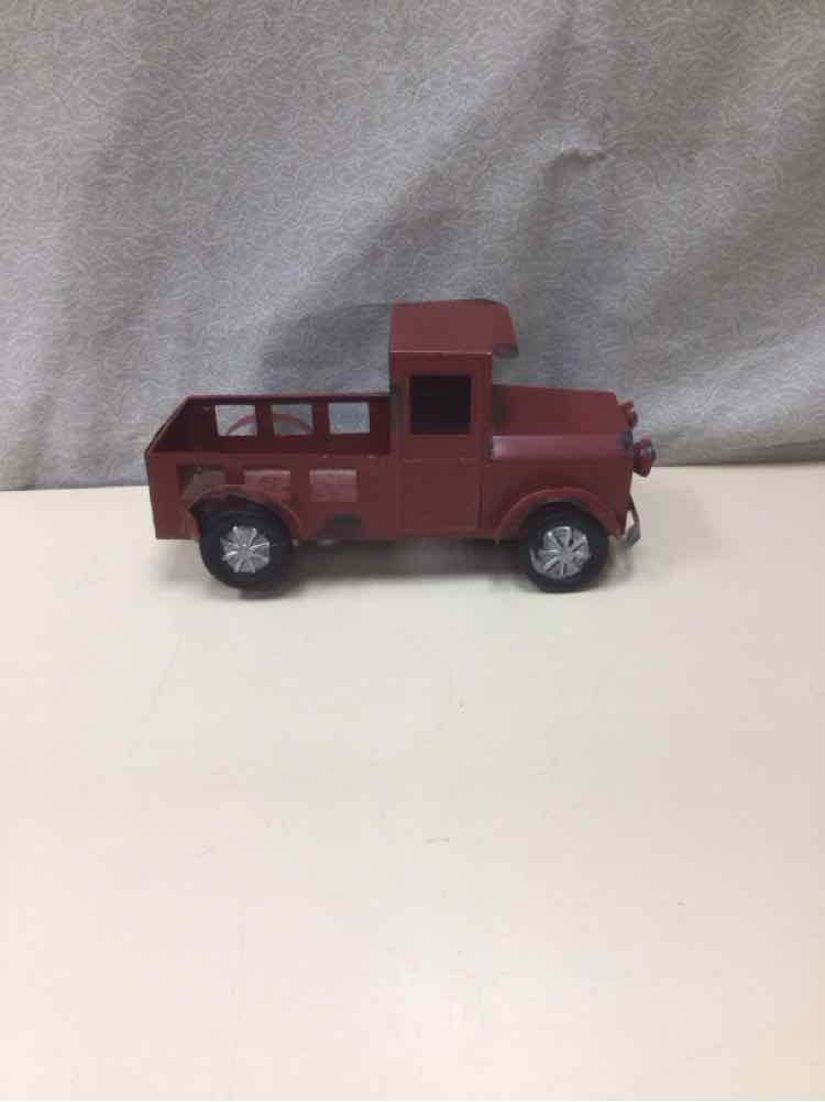 RED METAL TRUCK