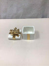 GOLD CREAM LIDDED PRESENT