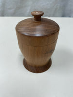 WOOD LIDDED CONT