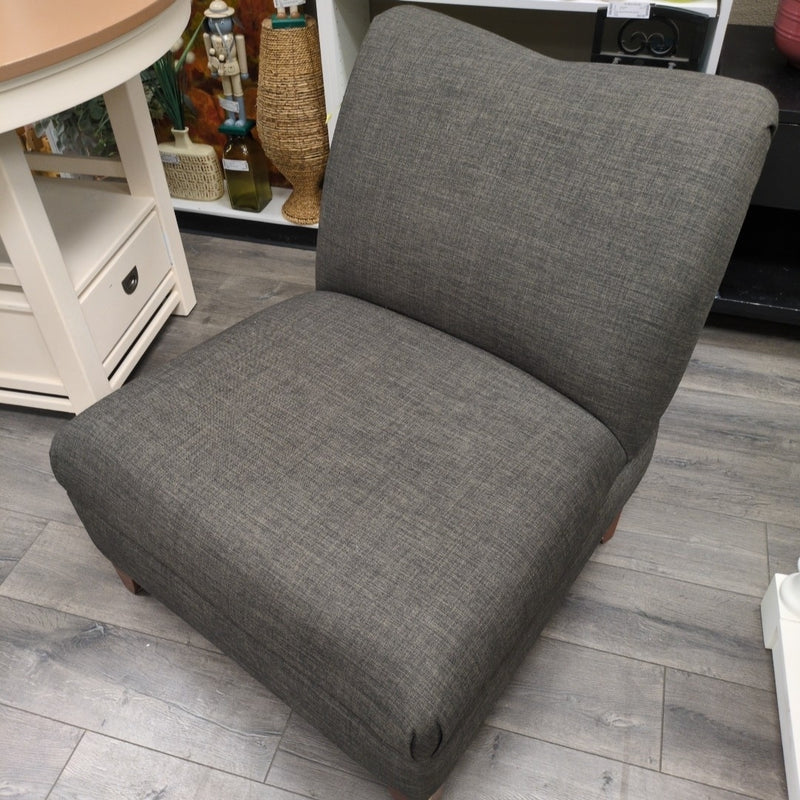 ROUNDED DARK GRAY CHAIR