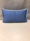BLUE DESIGN LUMBAR PILLOW