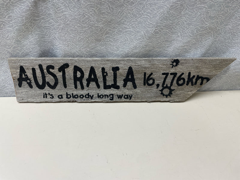 "AUSTRALIA" SIGN