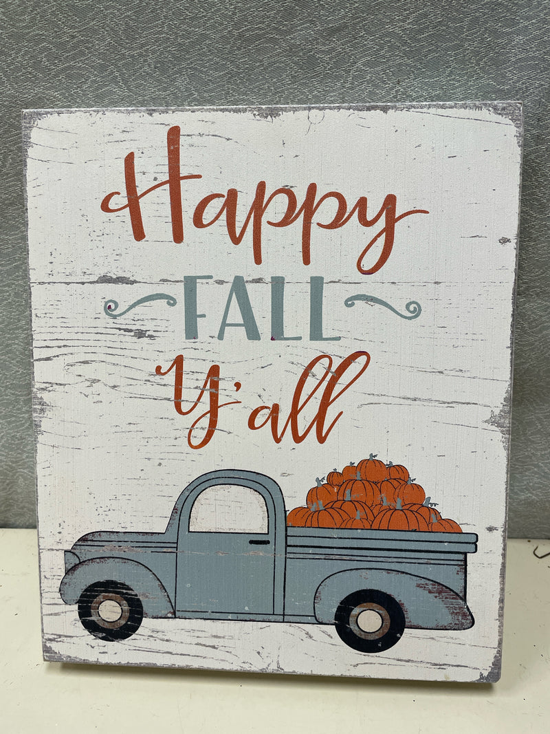 WOOD HAPPY FALL