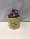 "COOKIE JUG" JAR W/LID