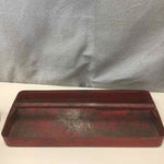 RED METAL TOOL TRAY