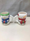 2 SNOWMEN MUGS