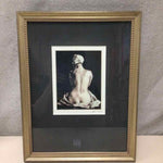 BACK OF NUDE FIGURE ARTWORK