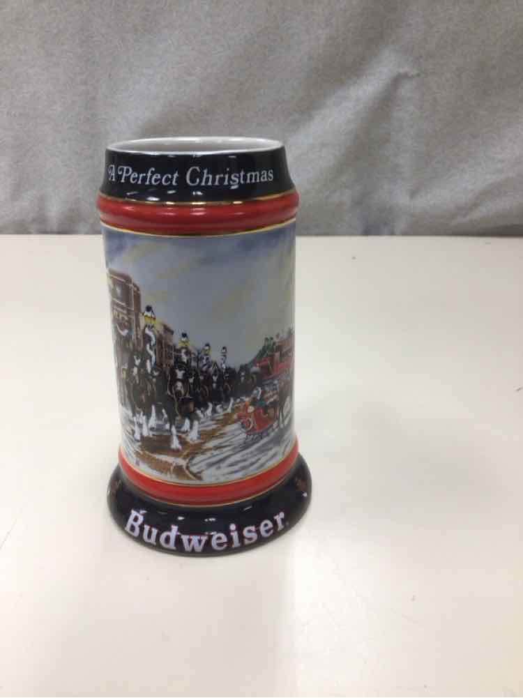 BUDWEISER XMAS MUG