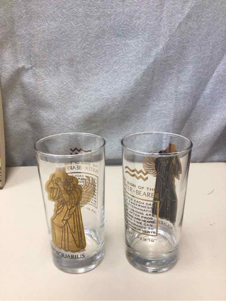 AQUARIUS CLEAR GLASS