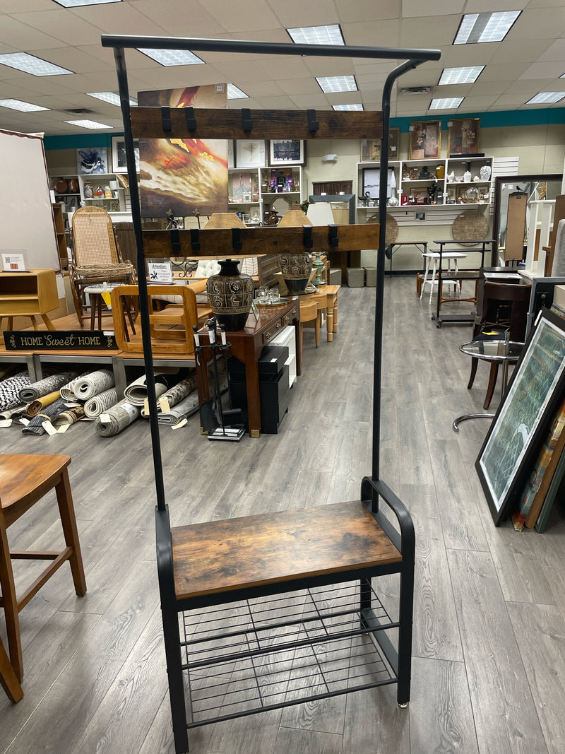 LAMINATE/METAL HALL ORGANIZER